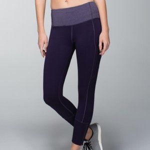 NWOT Lululemon Rebel Runner Crops